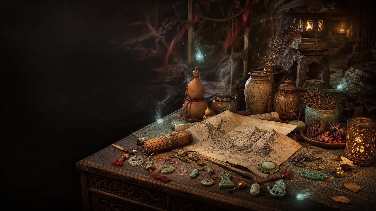 Black Myth Wukong Curios, Spirits, and Collectible Cleanup